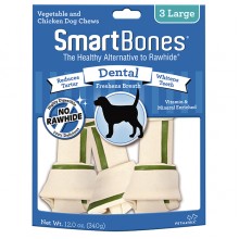 SMART BONES   迷你潔齒骨  7"  (牛奶薄荷味 3支)